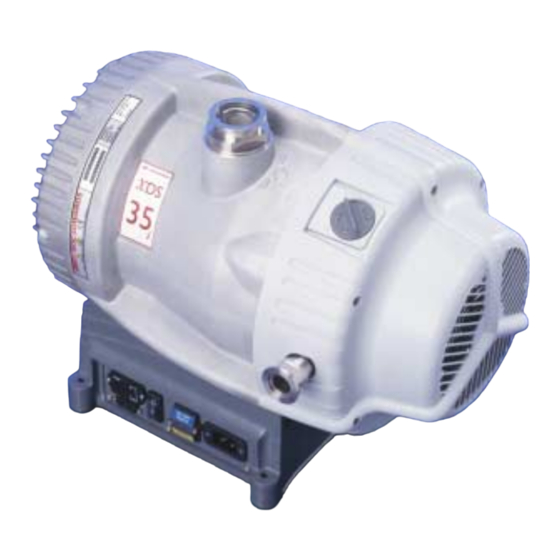 BOC Edwards XDS35i Instructions Manual