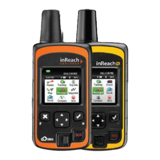 Garmin inReach User Manual