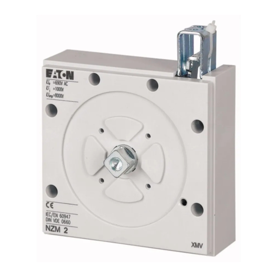 Eaton NZM1-XMV Instruction Leaflet