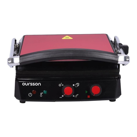 Oursson EG2010S Instruction Manual