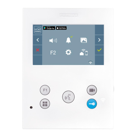 Fermax DUOX PLUS WIFI VEO XS MONITOR Quick Start Manual