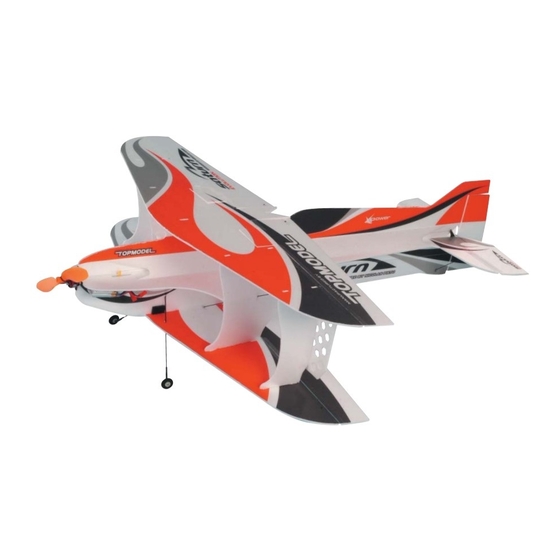 Topmodel Saturn Evolution Biplan de competition F3P/3D Notice