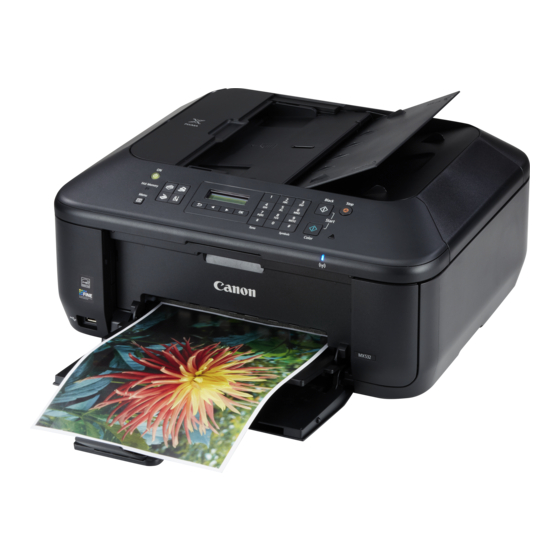 Canon PIXMA MX532 Series Getting Started