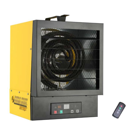 Dura Heat EWH5500 Installation Instructions And Operators Manual