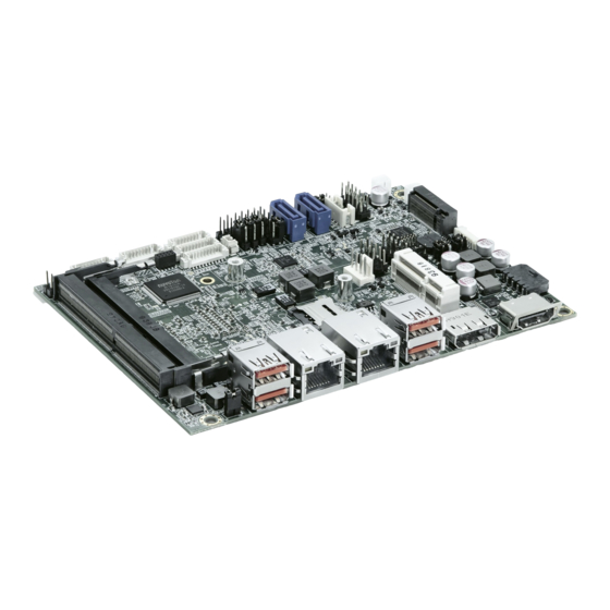 Kontron 3.5"-SBC-VR1000 Quick Installation Manual