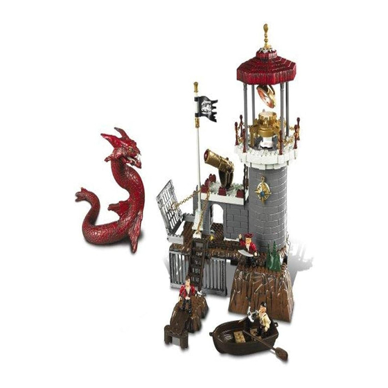 Mega Bloks PYRATES PRIVATEERS LIGHTHOUSE Manual