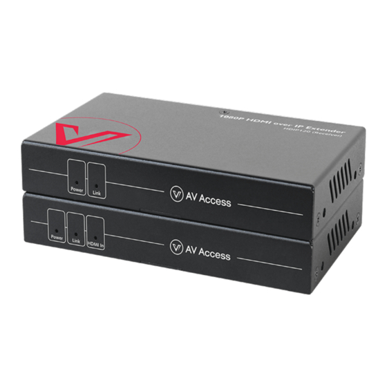 AV Access HDIP120 User Manual