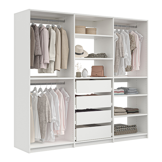 Modular Closets MILANO Assembly Instructions Manual