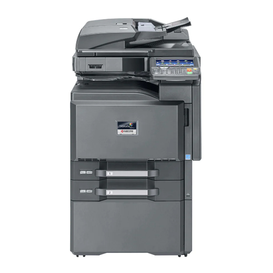 Kyocera TASKalfa 2551ci Quick Manual
