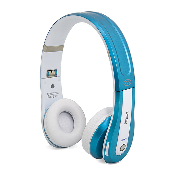 MiiKey Stereo Bluetooth Headset Quick Manual