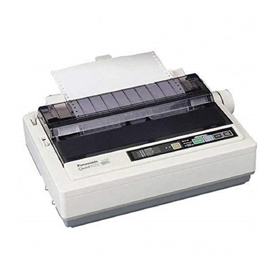 Panasonic KX P2023 - KX-P 2023 B/W Dot-matrix Printer Manuals