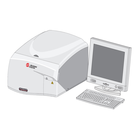 Beckman Coulter Cell Lab Quanta SC Instructions For Use Manual