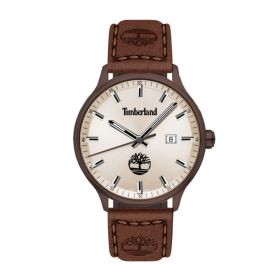 Timberland AUTOMATIC 3H DATE Instruction Manual