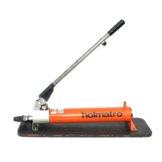 Holmatro HTW Series Manual
