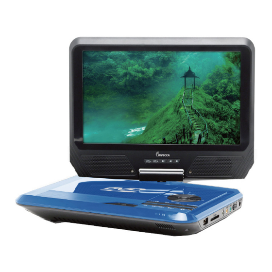 User Manuals: Impecca DVD-917 Portable DVD Player