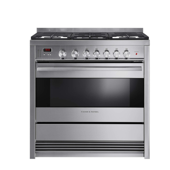 Fisher & Paykel OR36SDBMX User Manual
