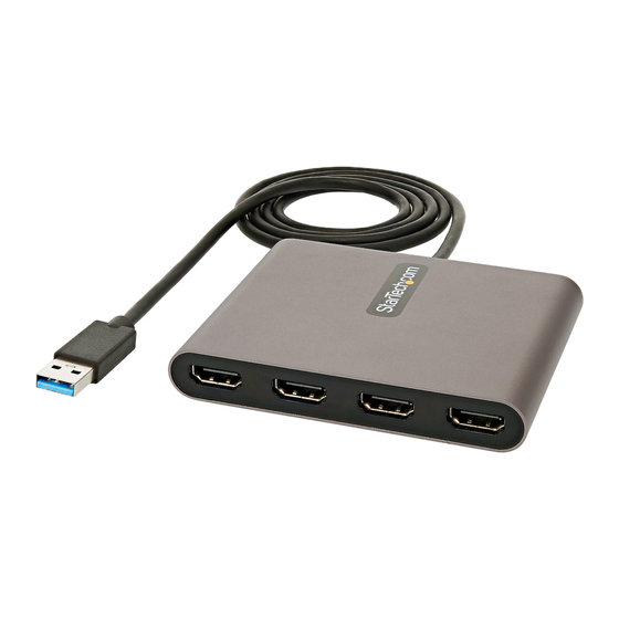 StarTech.com USB32HD4 Quick Start Manual