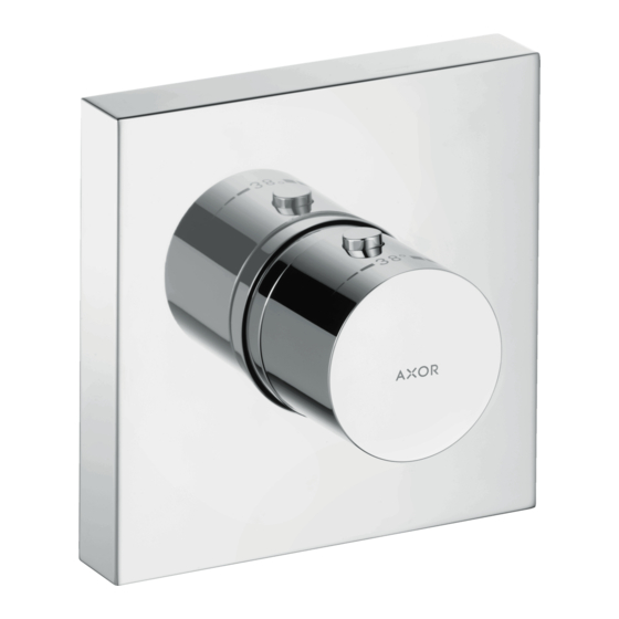 Hans Grohe Starck 10755000 Instructions For Use And Assembly Instructions