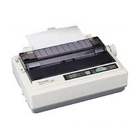 Panasonic KX P2023 - KX-P 2023 B/W Dot-matrix Printer Operating Instructions Manual