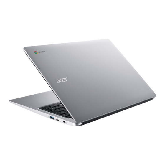 Acer Chromebook CB315-3H User Manual