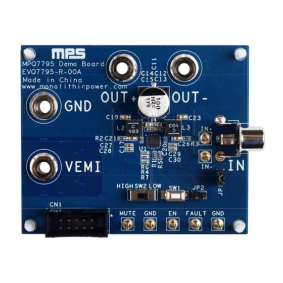 MPS EVQ7795-R-00A Manual