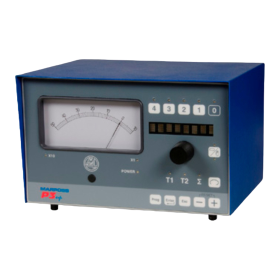 marposs P3UP Installation And User Manual