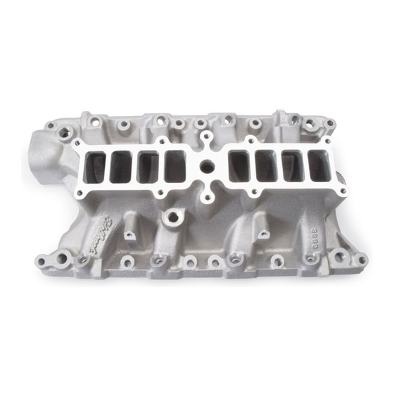 Edelbrock 3881 Installation Instructions