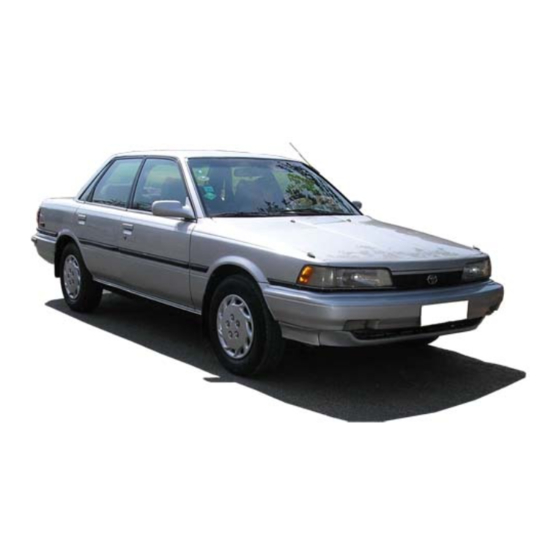 Toyota 1991 CAMRY Body Section Repair Manual