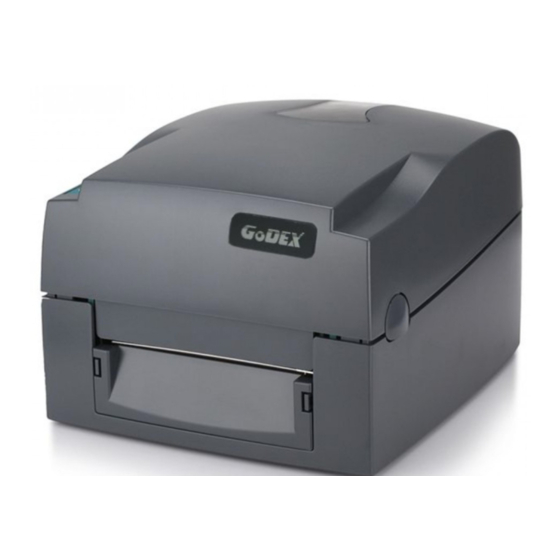 Godex EZ-DT User Manual