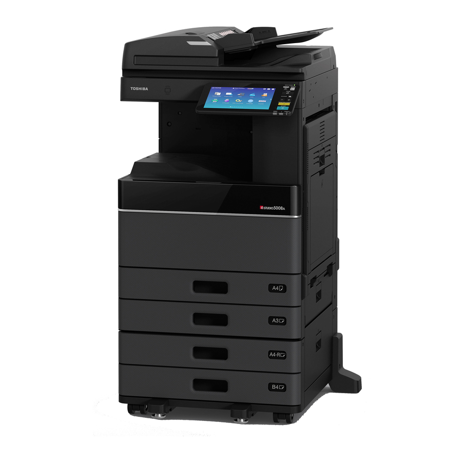 Toshiba e-STUDIO AC Series Operator's Manual