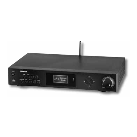 User Manuals: Hama Modul Internet Tuner