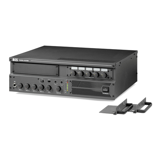RCS CPA-5000 Series Manual