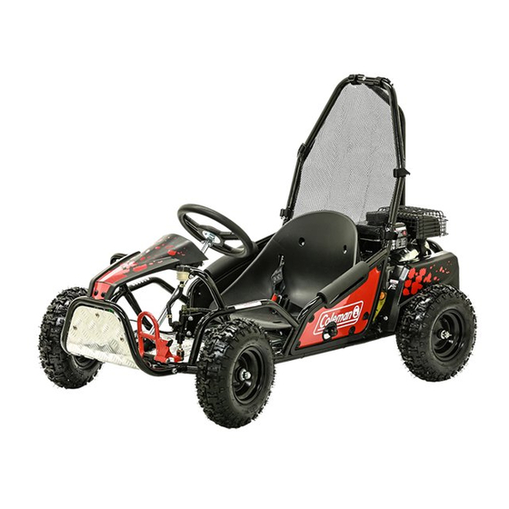 Coleman Powersports SK100 Assembly Instructions Manual