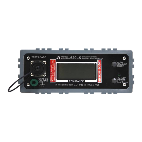 Amptec Research 620LK Installation, Operation And Maintenance Manual