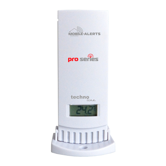 MOBILE-ALERTS pro Series Quick Reference