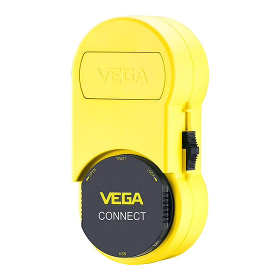 Vega VEGACONNECT Operating Instructions Manual