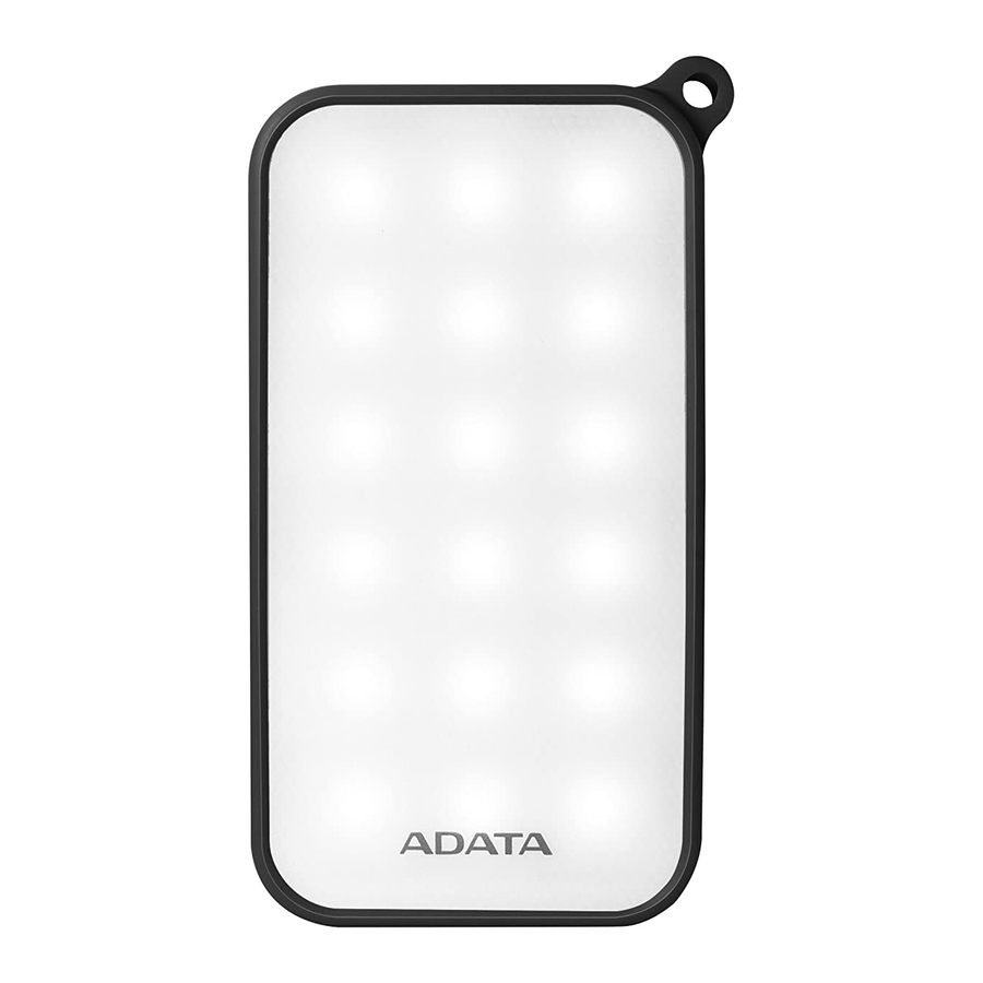 Adata D8000L - Power Bank Manual