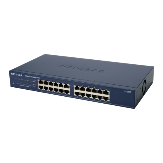 NETGEAR ProSafe JGS524 v2 Installationsanleitung
