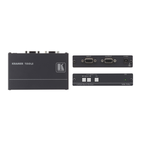 Kramer VA-1Hs User Manual
