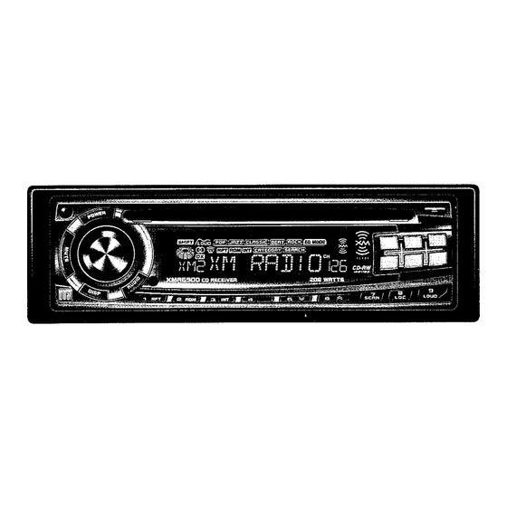 Dual XMR6900 Installation & Owner's Manual