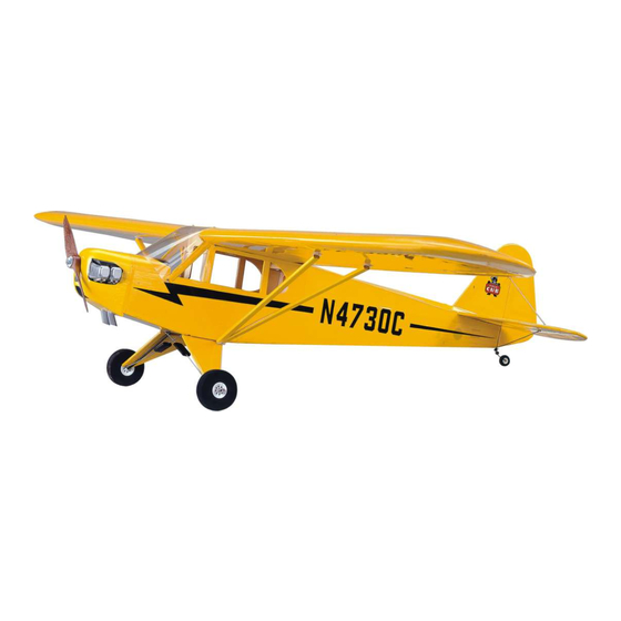 Super Flying Model PIPER CUB J-3 GP/EP Instruction Manual