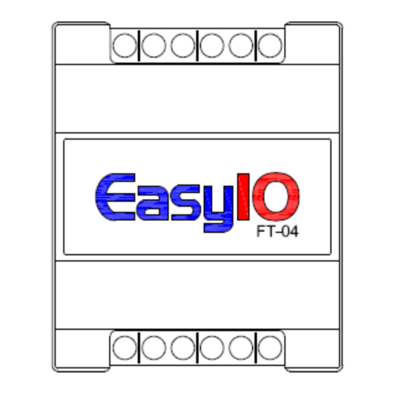 EasyIO FT Series User Reference