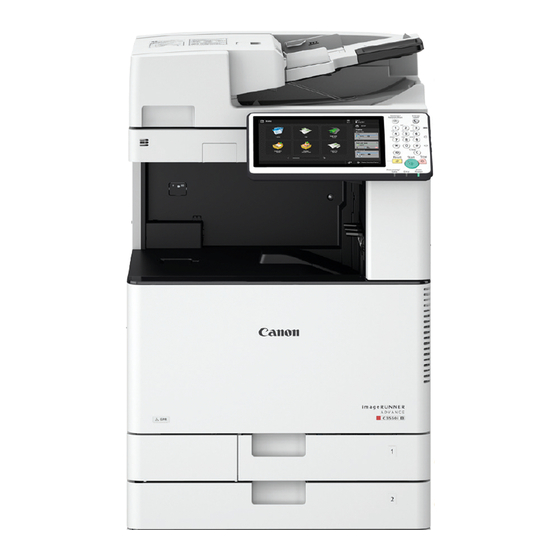 Canon imageRUNNER ADVANCE C3520F III Service Manual