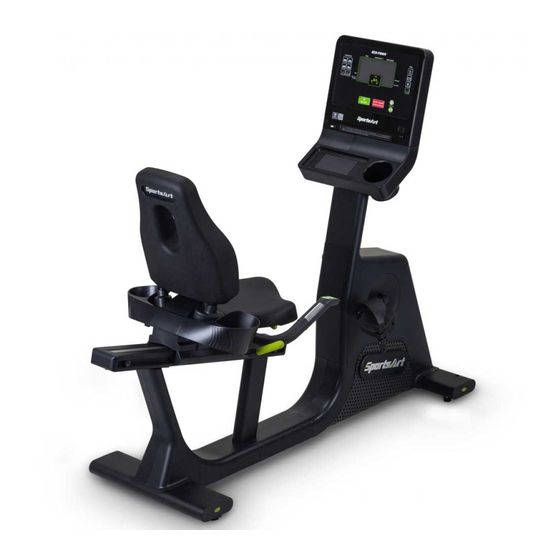 SportsArt Fitness ECO-NATURAL Elite C574R-13 Owner's Manual