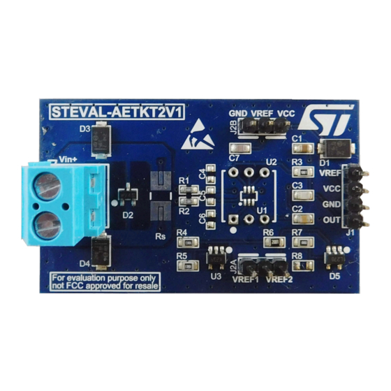 ST STEVAL-AETKT2V1 User Manual