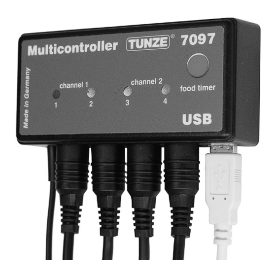 Tunze 7097 Instructions For Use Manual