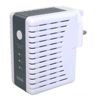 Aztech HomePlug AV with Simple Connect Button User Manual