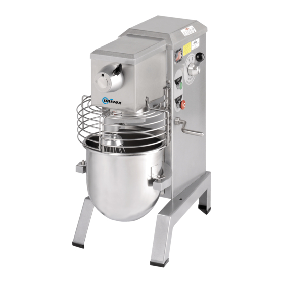 Univex SRM12 Instruction Manual