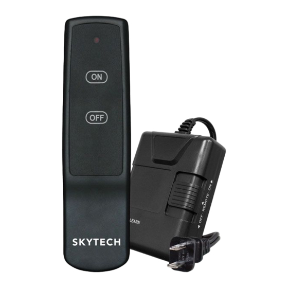 Skytech 1410-A Installation And Operating Instructions Manual