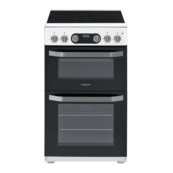 Hotpoint HD5V93CCW/UK Instructions For Installation And Use Manual